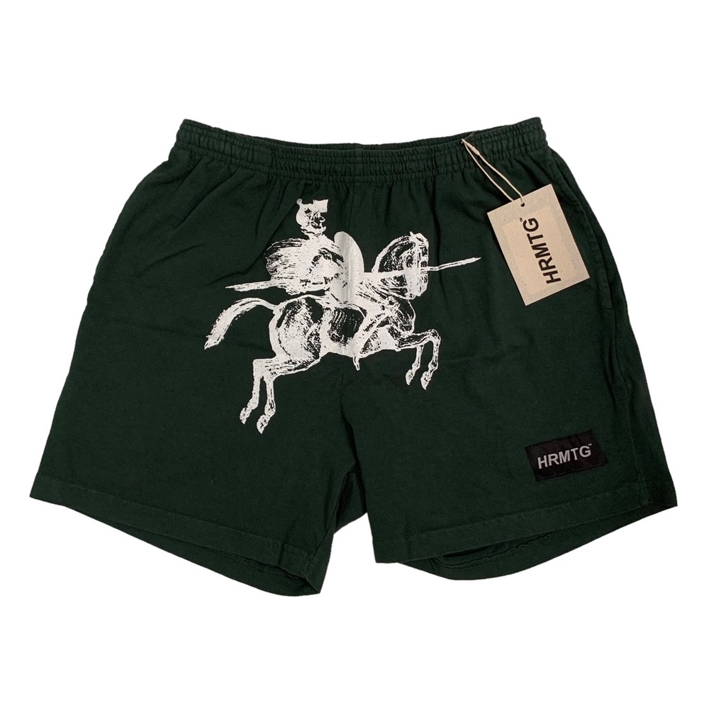 Hrmtg knight shorts drawstring green